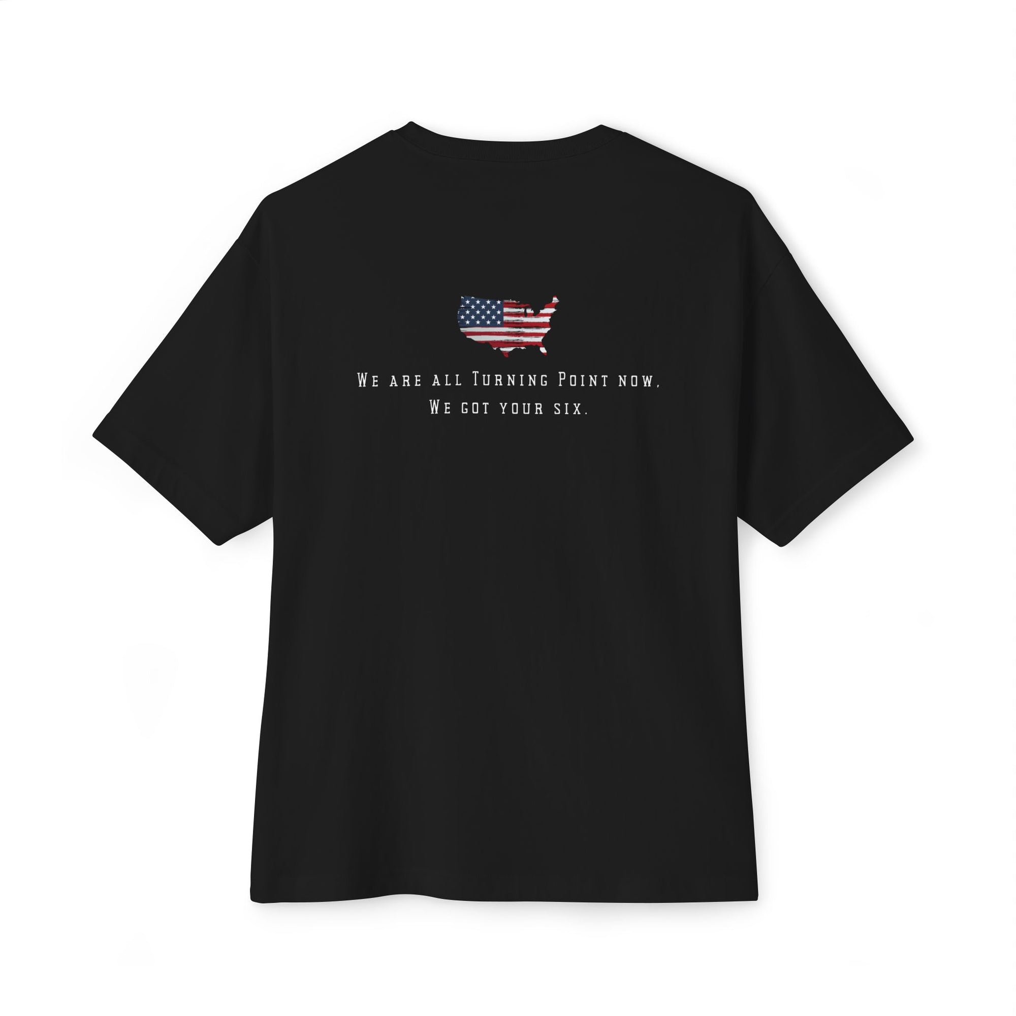 Patriotism - Oversized Boxy T-Shirt – Charlie Kirk Memoir Edition