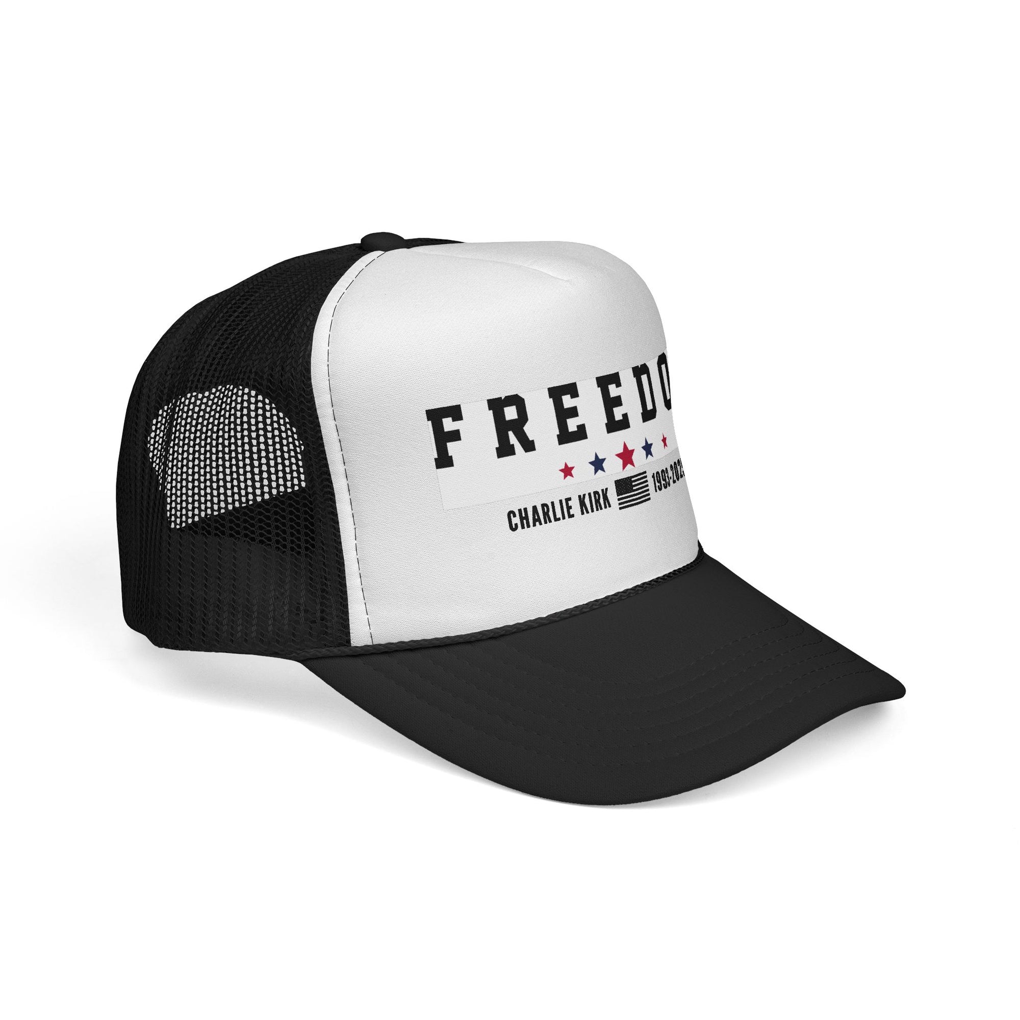 Freedom Trucker Cap - Charlie Kirk Memoir Edition