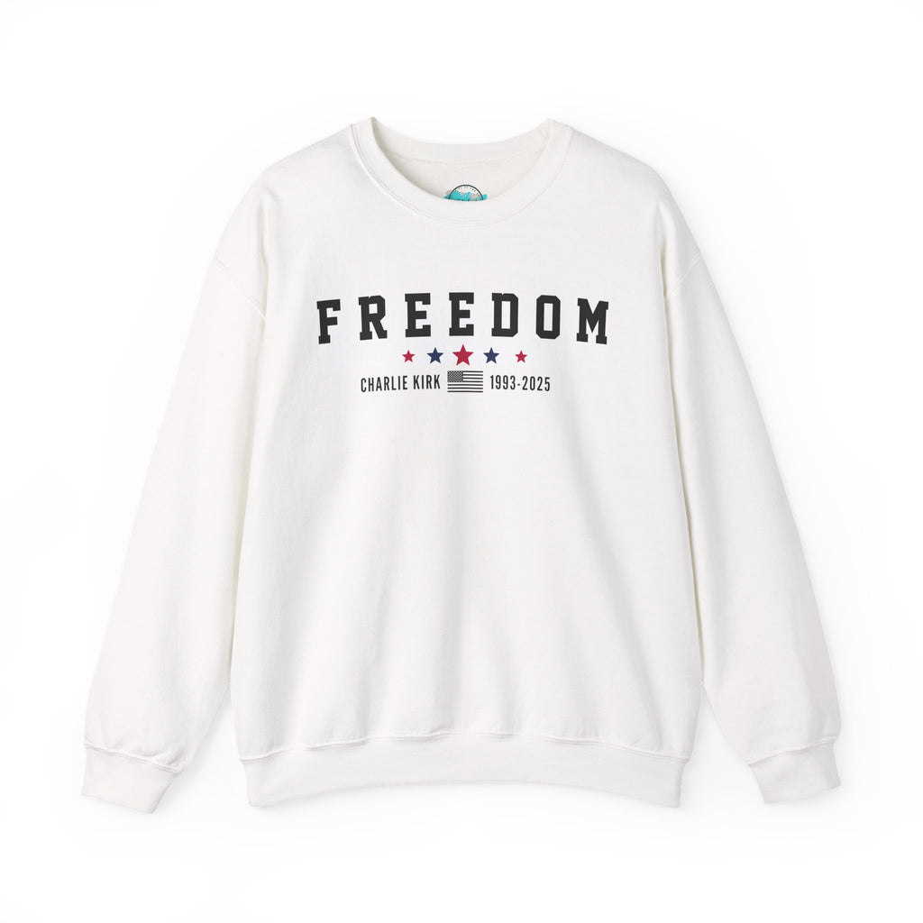 Freedom Crewneck Sweatshirt - Charlie Kirk Limited Edition