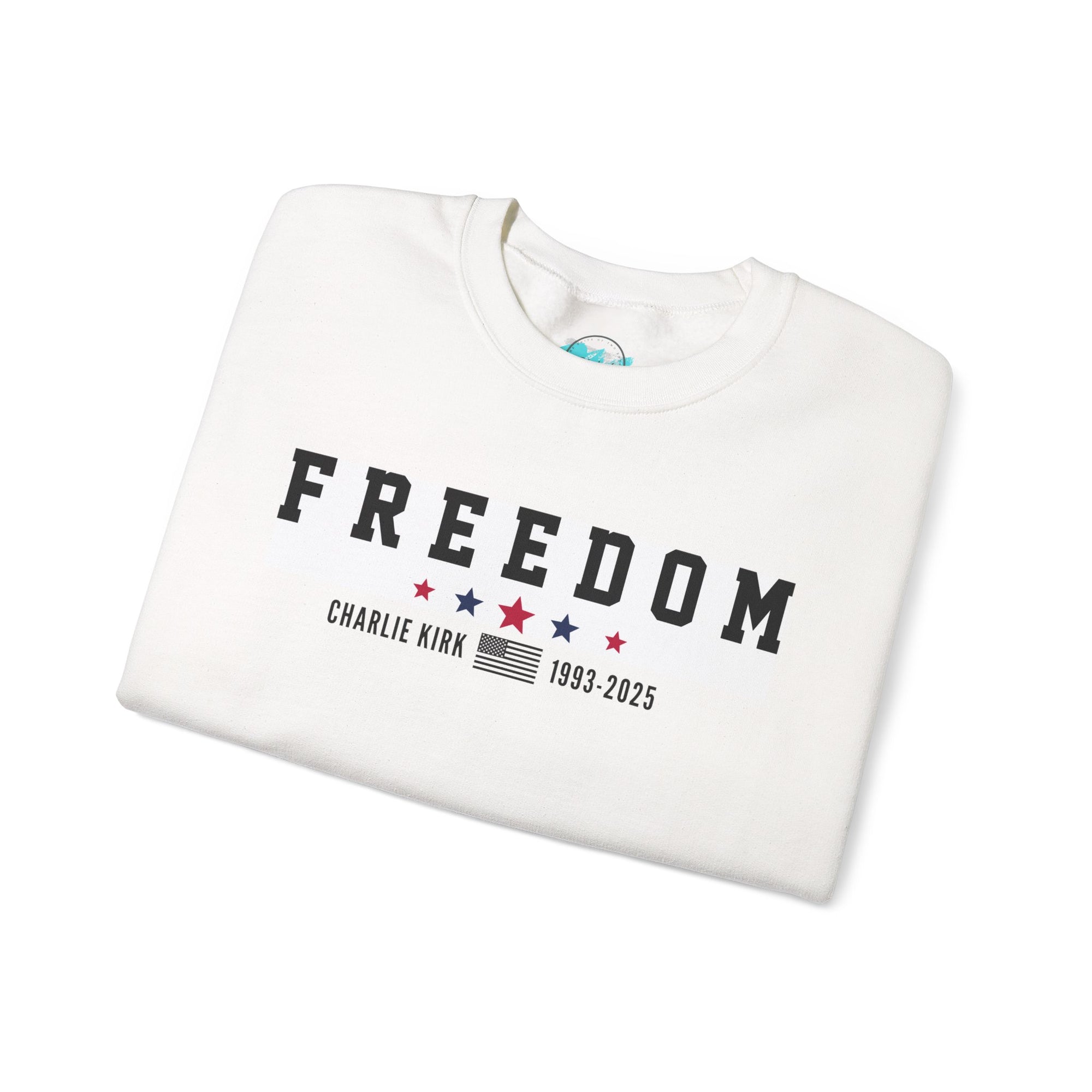 Freedom Crewneck Sweatshirt - Charlie Kirk Limited Edition