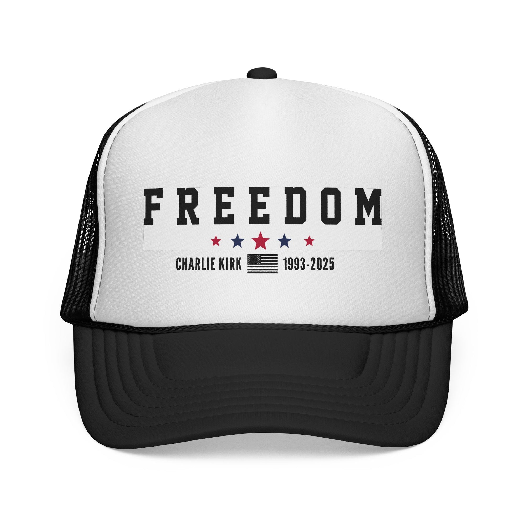 Freedom Trucker Cap - Charlie Kirk Memoir Edition