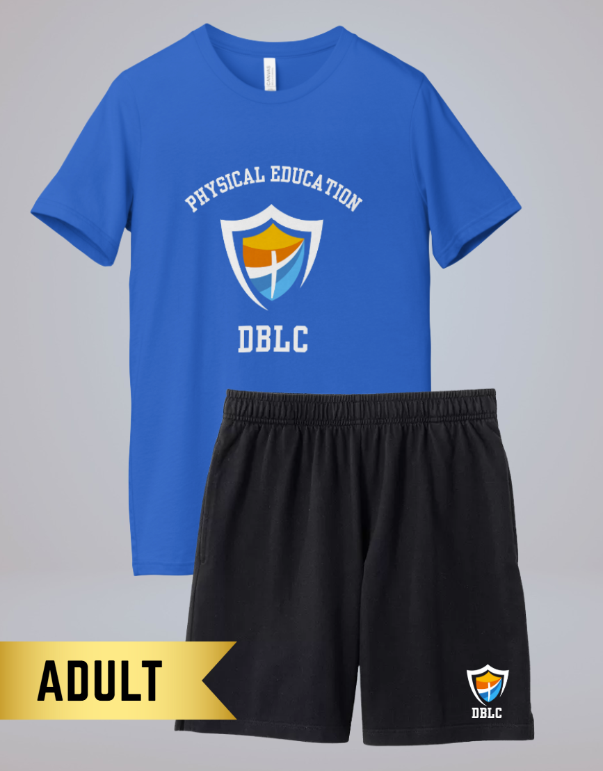 DBLC - (PE) Physical Education - Adult Uniform Set